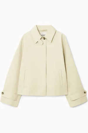 COS Kurzer Trenchcoat Aus Twill