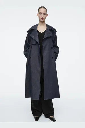 COS Oversized-Trenchcoat Aus Denim