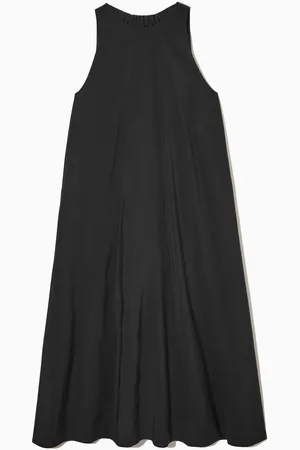 COS Midikleid Mit Racer-Ausschnitt
