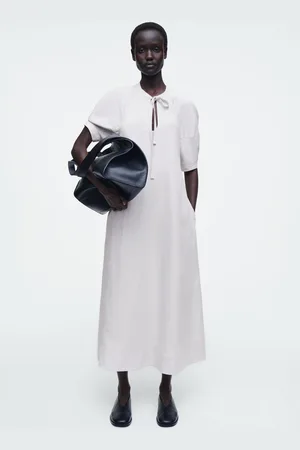 COS Midikleid Mit Bindedetail