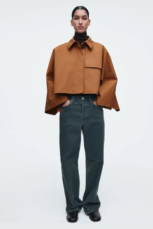 COS Verkürztes Trenchcoat-Cape Mit Oversized-Passform