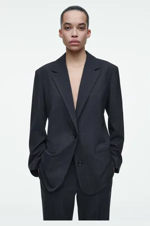 COS Oversized-Blazer Mit Windowpane-Karo