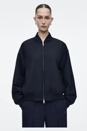 COS Oversized-Bomberjacke Aus Wolle