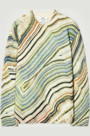COS Bedruckter Pullover Aus Alpaka-Mix