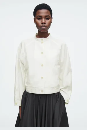 COS Oversized-Bomberjacke Aus Baumwolle
