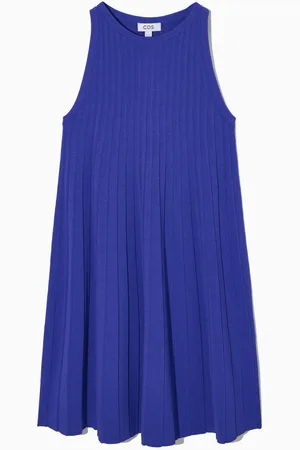 COS Plissiertes Minikleid In A-Linie