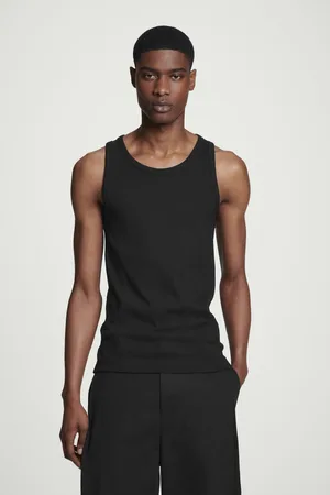 COS Schmales Geripptes Tanktop Aus Baumwolle
