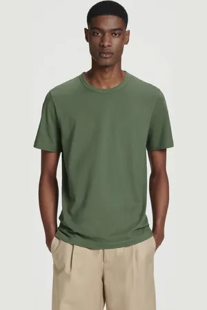 COS T-Shirt Aus Gebürsteter Baumwolle