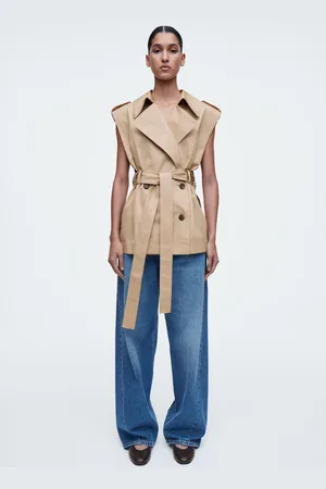 COS Ärmelloser Hybrid-Trenchcoat