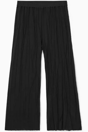 COS Jerseyhose In Knitteroptik Mit Weitem Bein