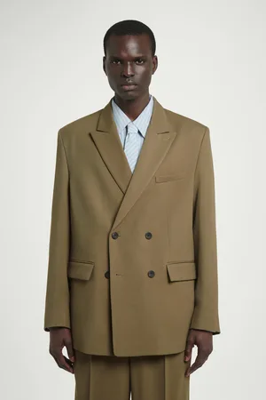COS Lockerer Doppelreihiger Wollblazer