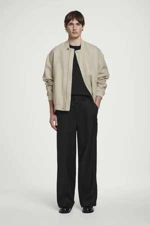 COS Fliessende Leinenhose Mit Weitem Bein