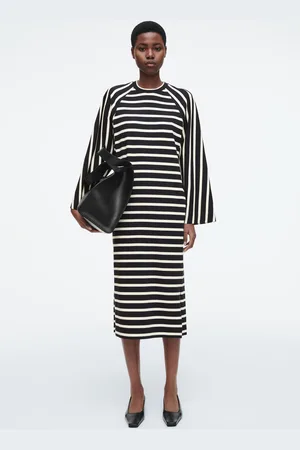 COS Column Dress Aus Jersey In Midilänge