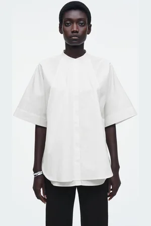COS Oversized-Hemd Aus Baumwolle Mit Abgerundetem Saum