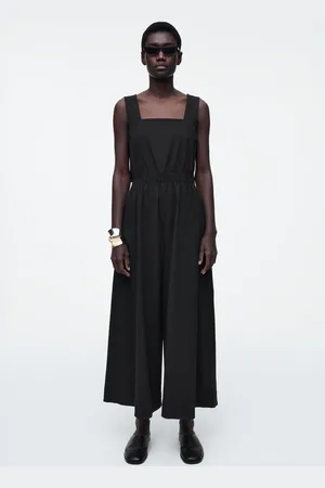 COS Jumpsuit Aus Seersucker Mit Weitem Bein