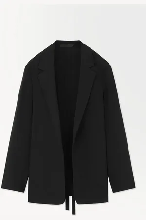COS Der Locker Geschnittene Blazer Mit Gürtel