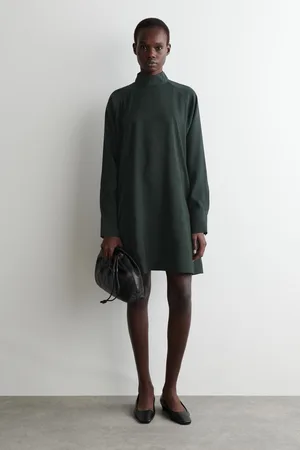 COS Minikleid Mit Fledermausärmeln