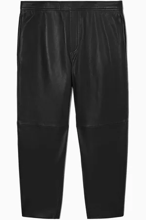 COS Lockere Lederhose Mit Schmal Zulaufendem Bein