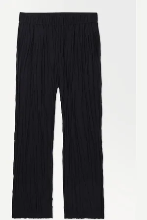 COS Die Hose Mit Barrel-Bein In Knitteroptik
