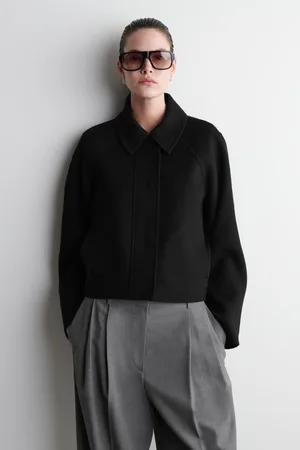 COS Kurze Jacke Aus Doubleface-Wolle