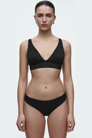 COS Gerippte Klassische Bikinihose