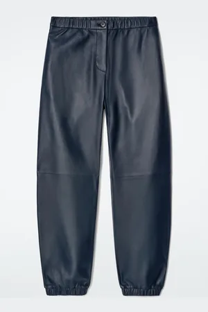 COS Jogginghose Aus Leder Mit Geradem Bein