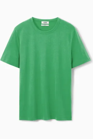 COS T-Shirt Aus Gebürsteter Baumwolle