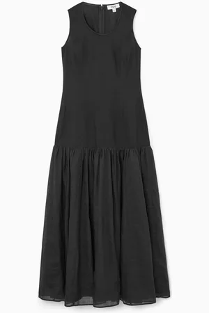 COS Maxikleid Mit Niedriger Taille