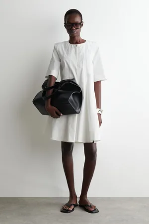 COS Minikleid Aus Baumwolle Mit Reissverschluss