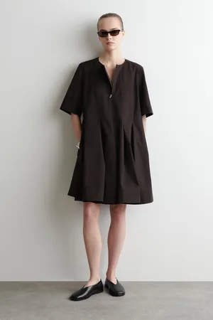 COS Minikleid Aus Baumwolle Mit Reissverschluss