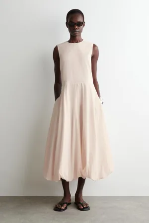 COS Ärmelloses Midikleid Mit Bubble-Saum