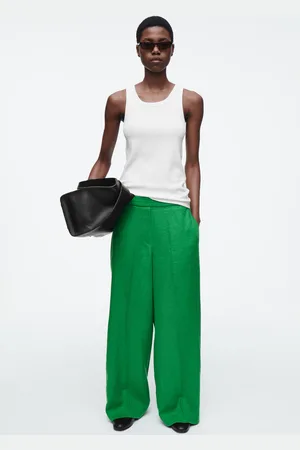 COS Elegante Leinenhose Mit Geradem Bein