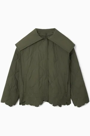 COS Oversized-Steppjacke Mit Stickereien