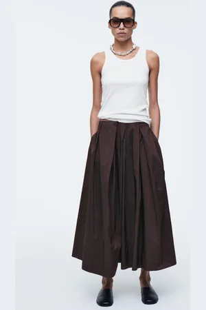 COS Voluminöse Culottes Mit Falten