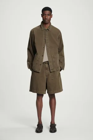 COS Jeansshorts Mit Gürtel