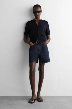 COS Jeansshorts Mit Hohem Bund