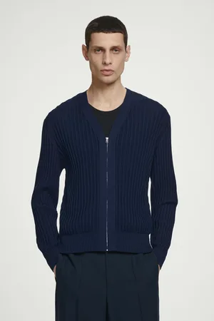 COS Strickjacke Aus Seiden-Baumwoll-Mix