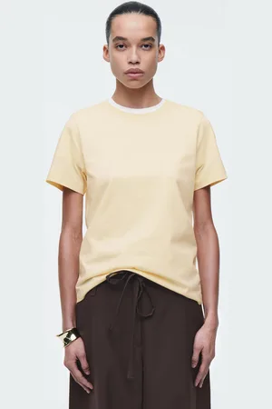 COS T-Shirt Aus Baumwolle Mit Rundhalsausschnitt