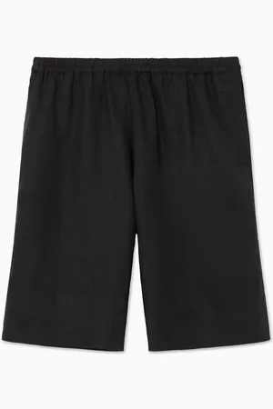 COS Leinenshorts Mit Elastischem Bund