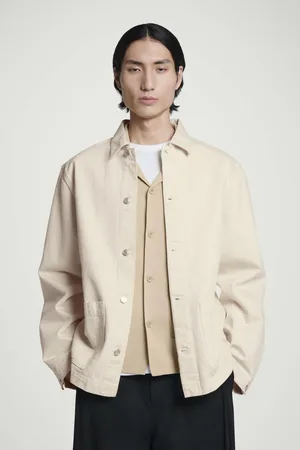 COS Lockere Utility-Hemdjacke Aus Denim