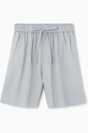 COS Shorts Aus Seersucker Mit Kordelzugbund