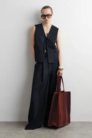 COS Gestreifte Tote Bag