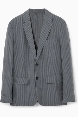 COS Unstrukturierter Blazer Aus Leinen
