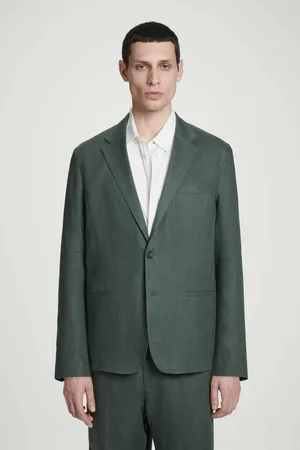 COS Einreihiger Blazer Aus Leinen