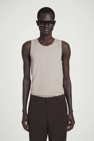 COS Schmales Geripptes Tanktop Aus Baumwolle