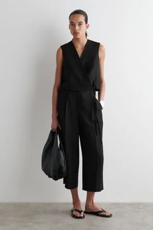 COS Verkürzte Hose Aus Leinen-Mix Mit Geradem Bein