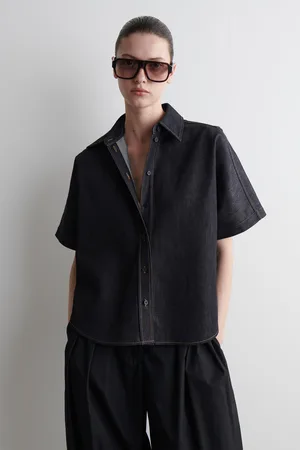COS Boxy Shortsleeved Denim Shirt