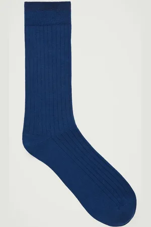COS Gerippte Wollsocken