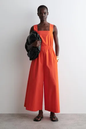 COS Jumpsuit Mit Raffungen Und Rückenausschnitt