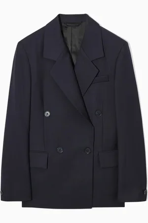 COS Zweireihiger Wollblazer